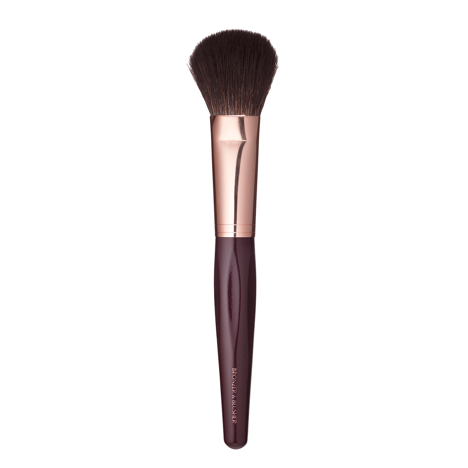 Charlotte Tilbury Bronzer & Blusher Brush Rose Gold & Night Crimson