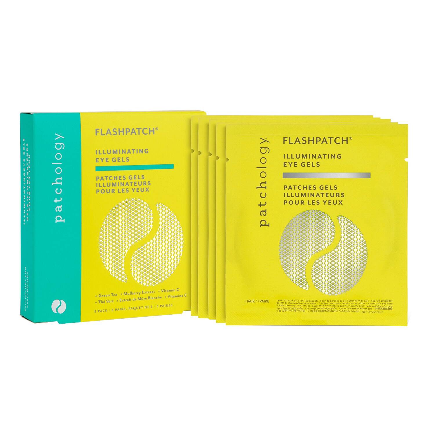 Patchology Flashpatch Illuminating Eye Gels 5 Pairs