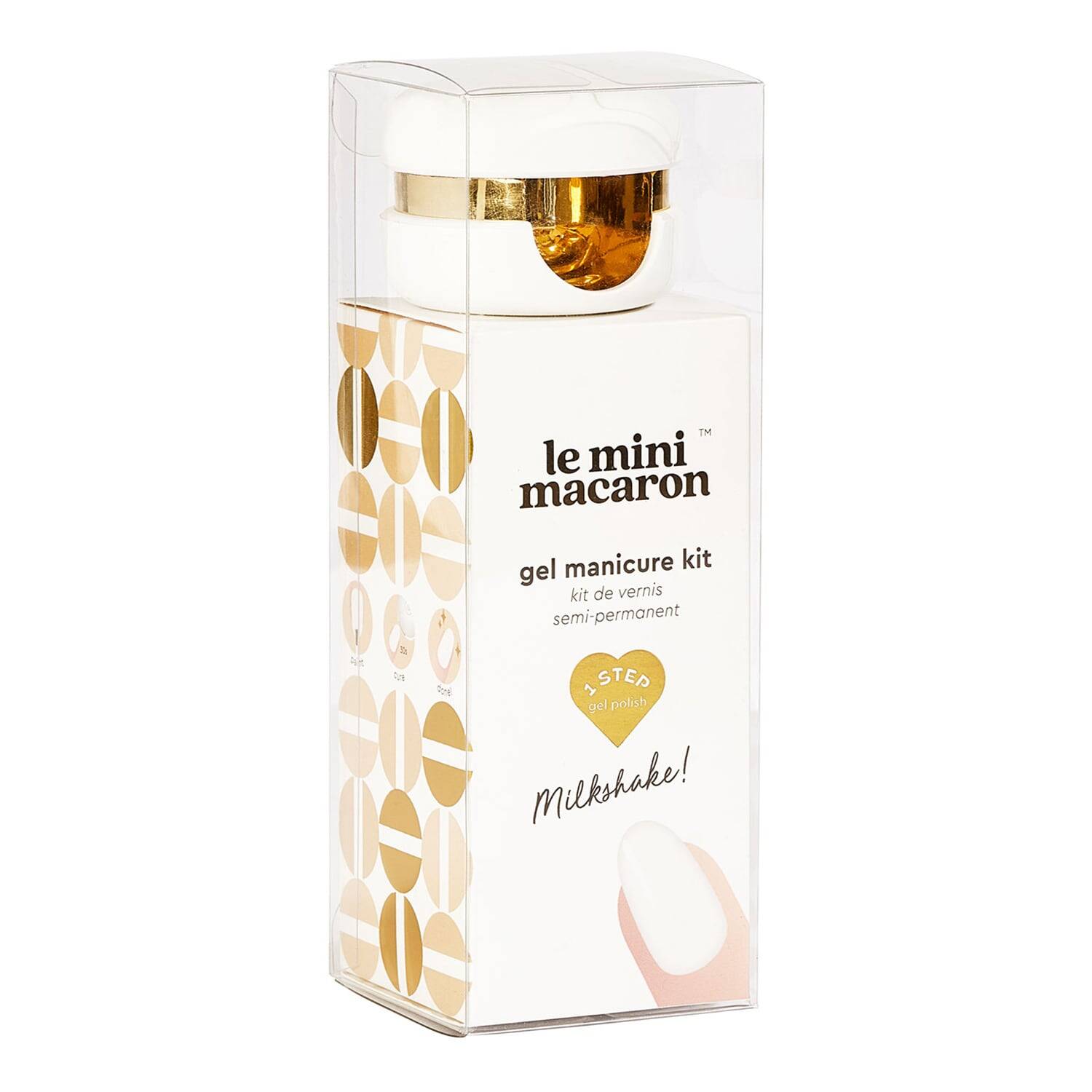 Le Mini Macaron Gel Manicure Kit Kit Milshake