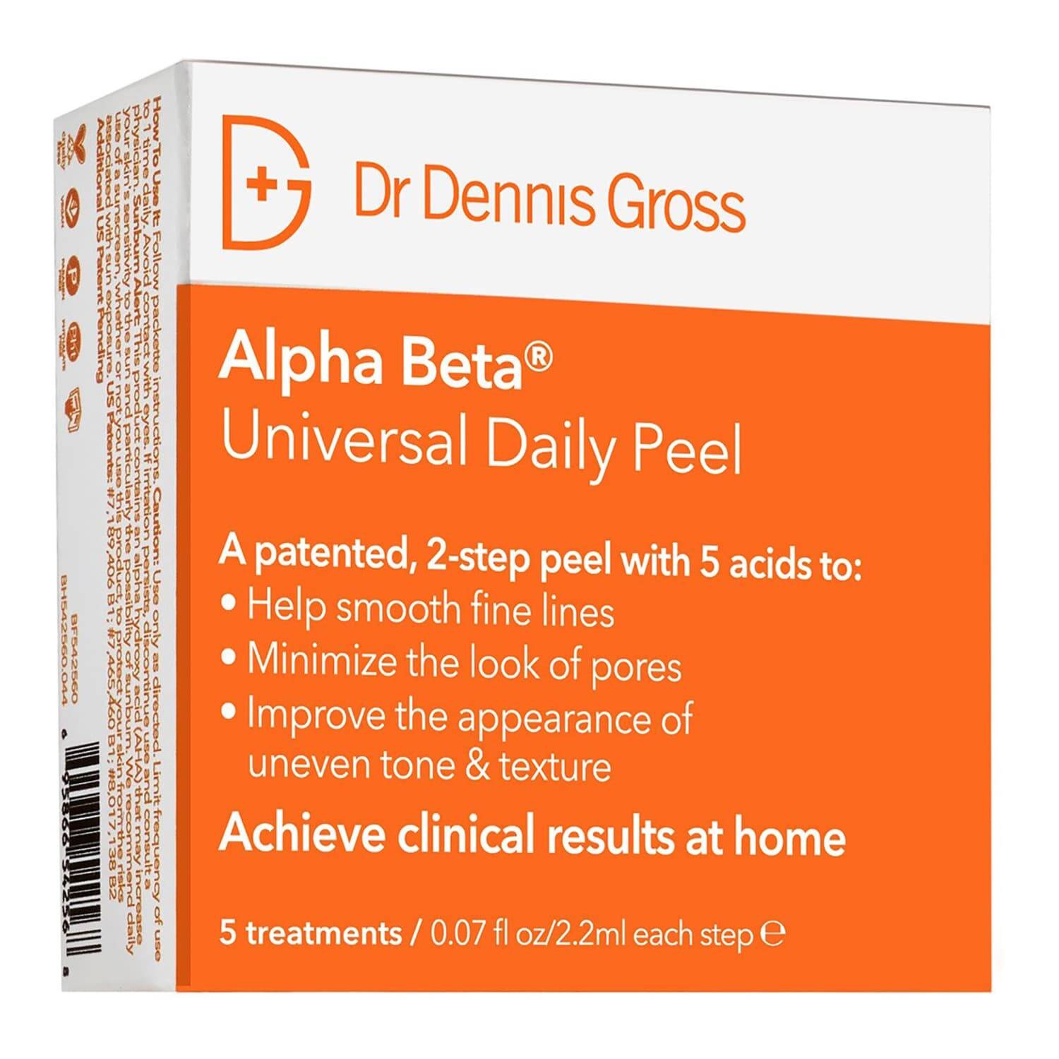 Dr Dennis Gross Skincare Alpha Beta Universal Daily Peel 5 Treatments