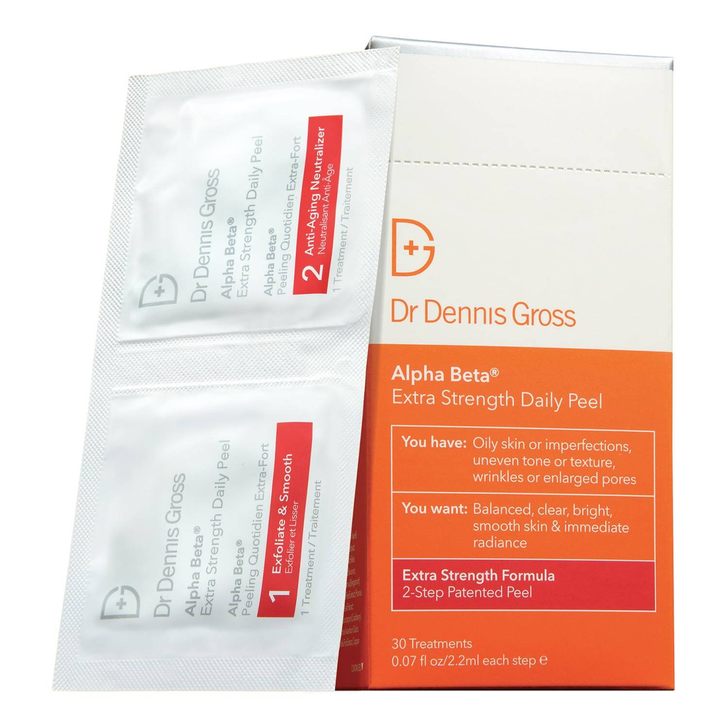Dr Dennis Gross Skincare Alpha Beta - Peel Extra Strength Daily Peel 30 Treatments