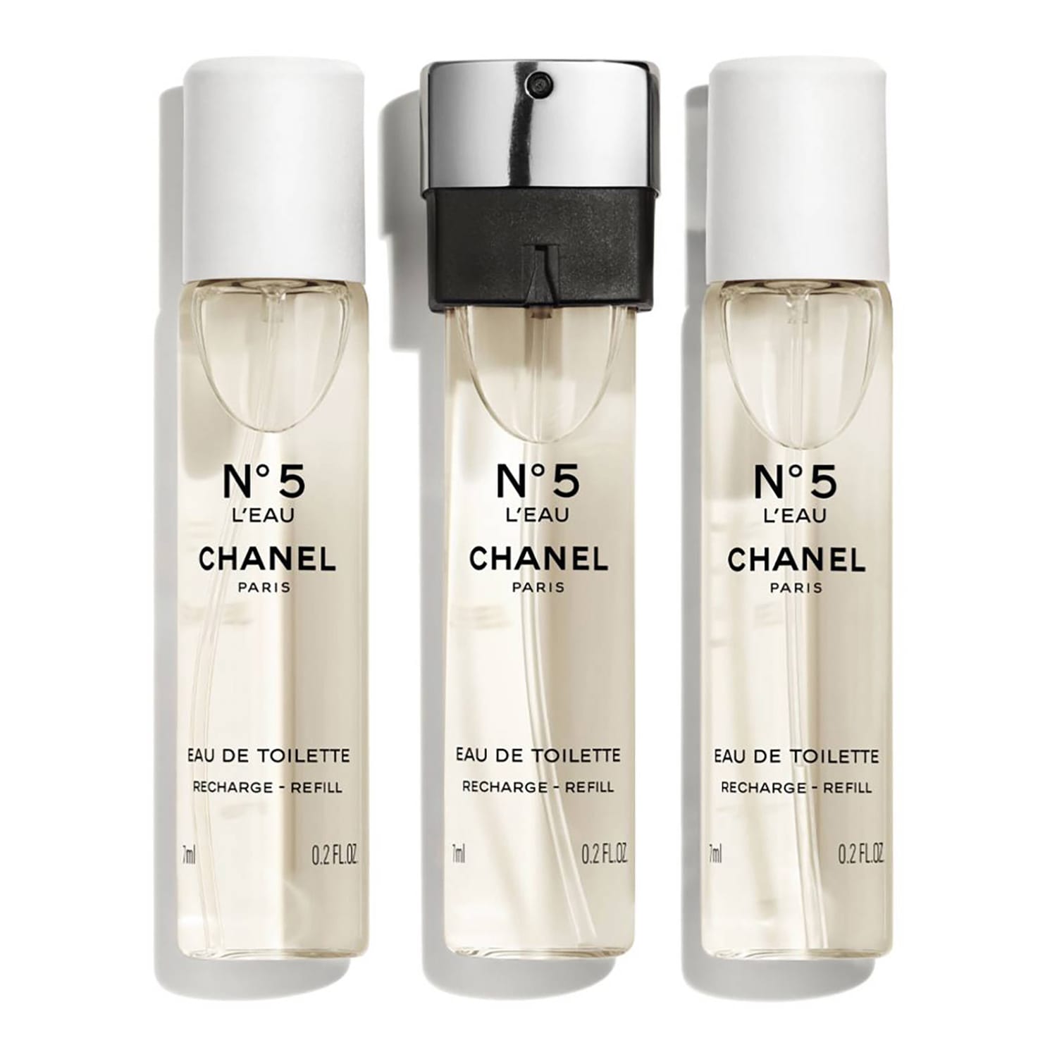 Chanel N°5 L'Eau 3 X 7Ml Purse Spray Refill