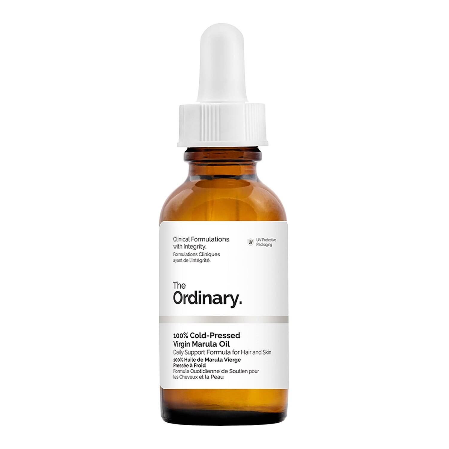 The Ordinary 100% Cold Pressed Virgin Marula Oil - Hair And Body Oil 30 Ml