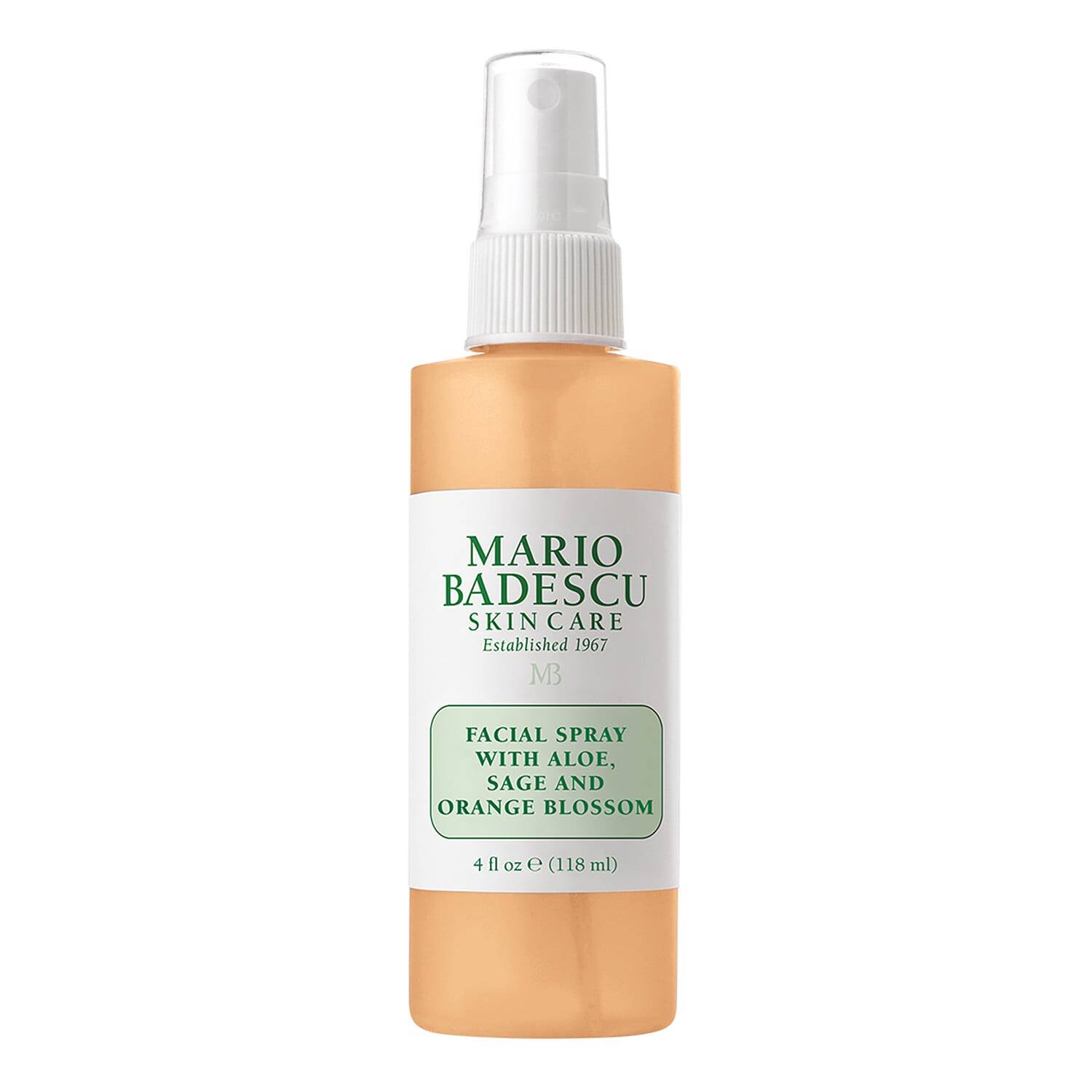 Mario Badescu Facial Spray With Aloe, Sage And Orange Blossom 118 Ml