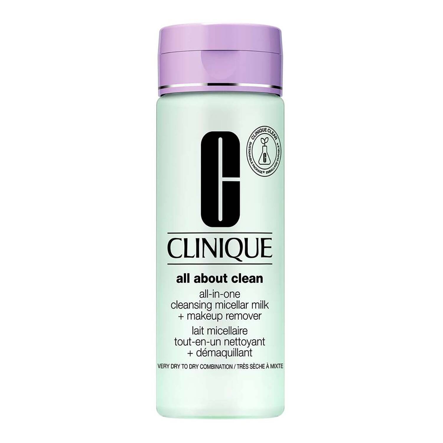 Clinique All-In-One Cleansing Micellar Milk + Makeup Remover 1 & 2 200Ml