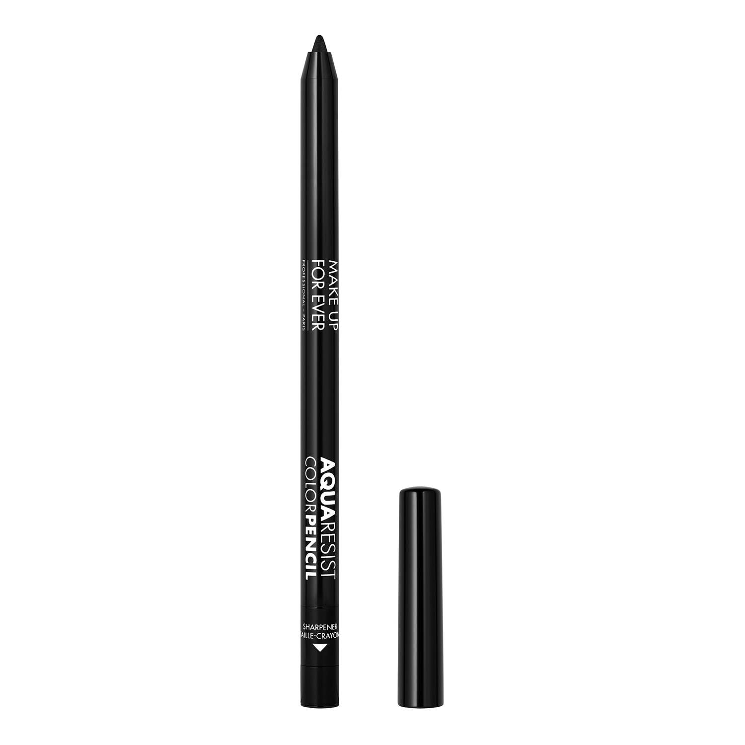 Make Up For Ever Aqua Resist Color Pencil Full Impact Glide Waterproof Eyeliner 01 Graphite - Black 0.50G