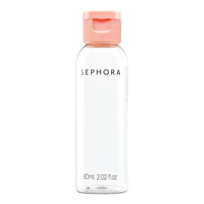 Recycled plastic bottle empty
