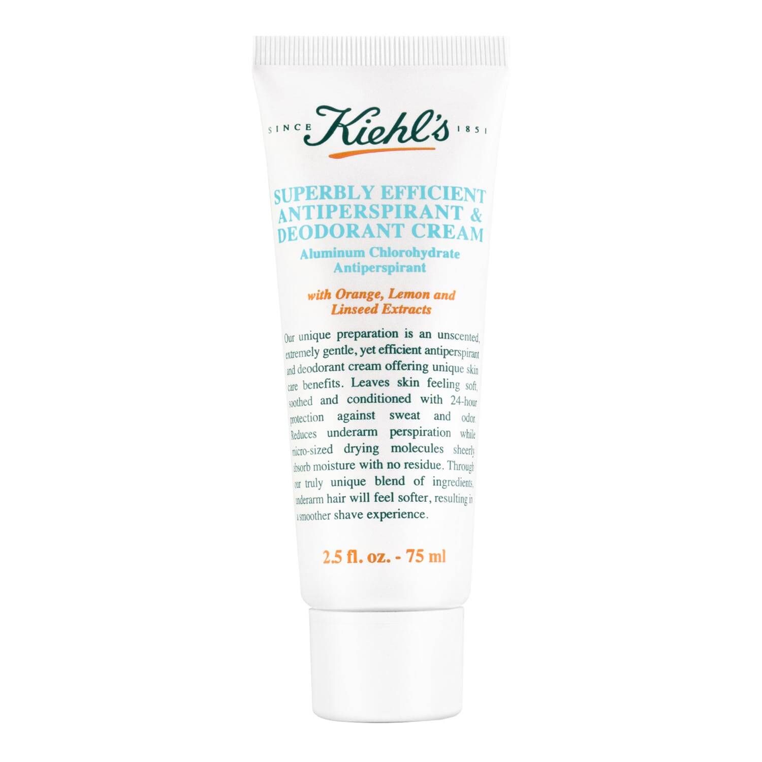 Kiehl's Superbly Efficient Anti-Perspirant And Deodorant Cream 75Ml