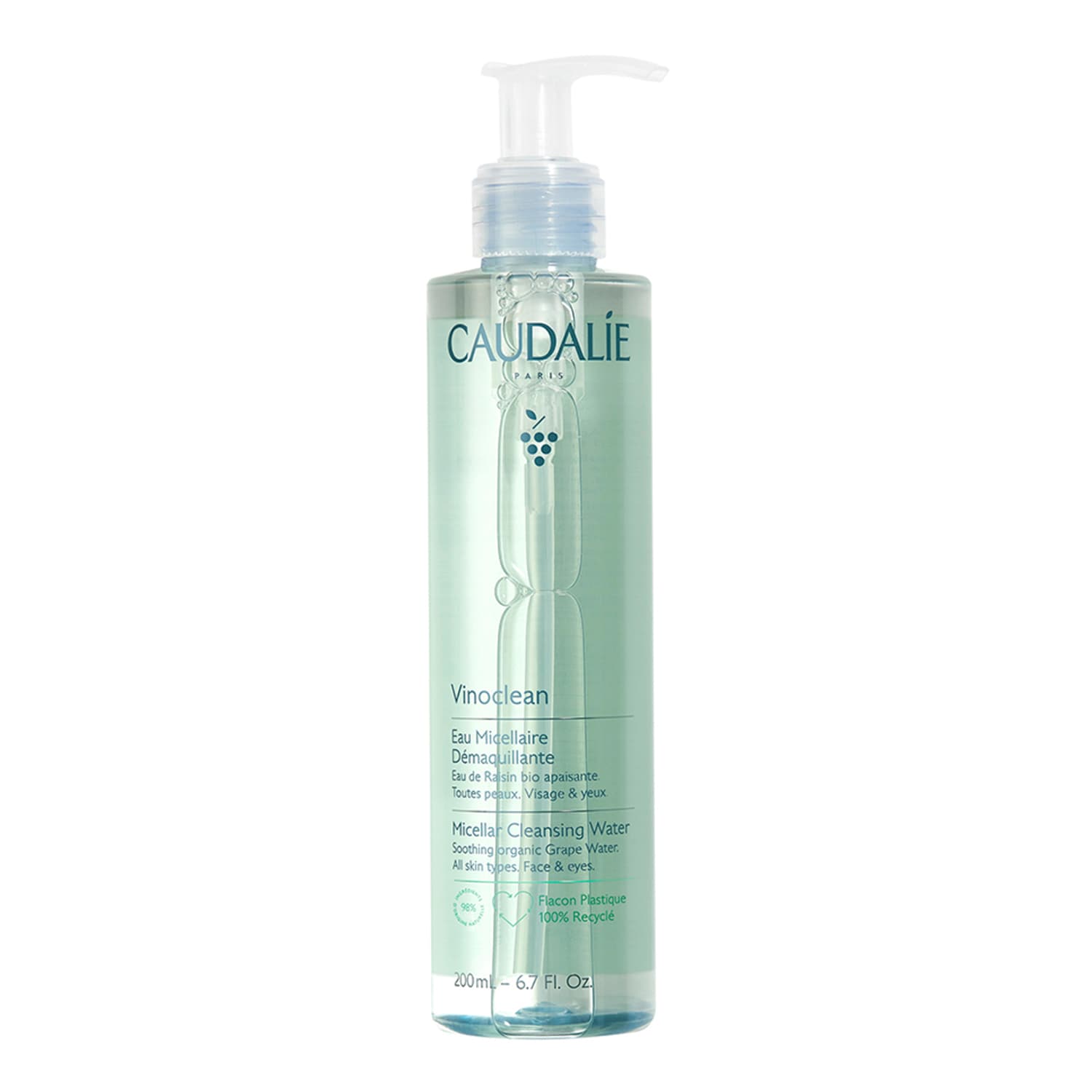 Caudalie Vinoclean Cleansing Micellar Water 200Ml