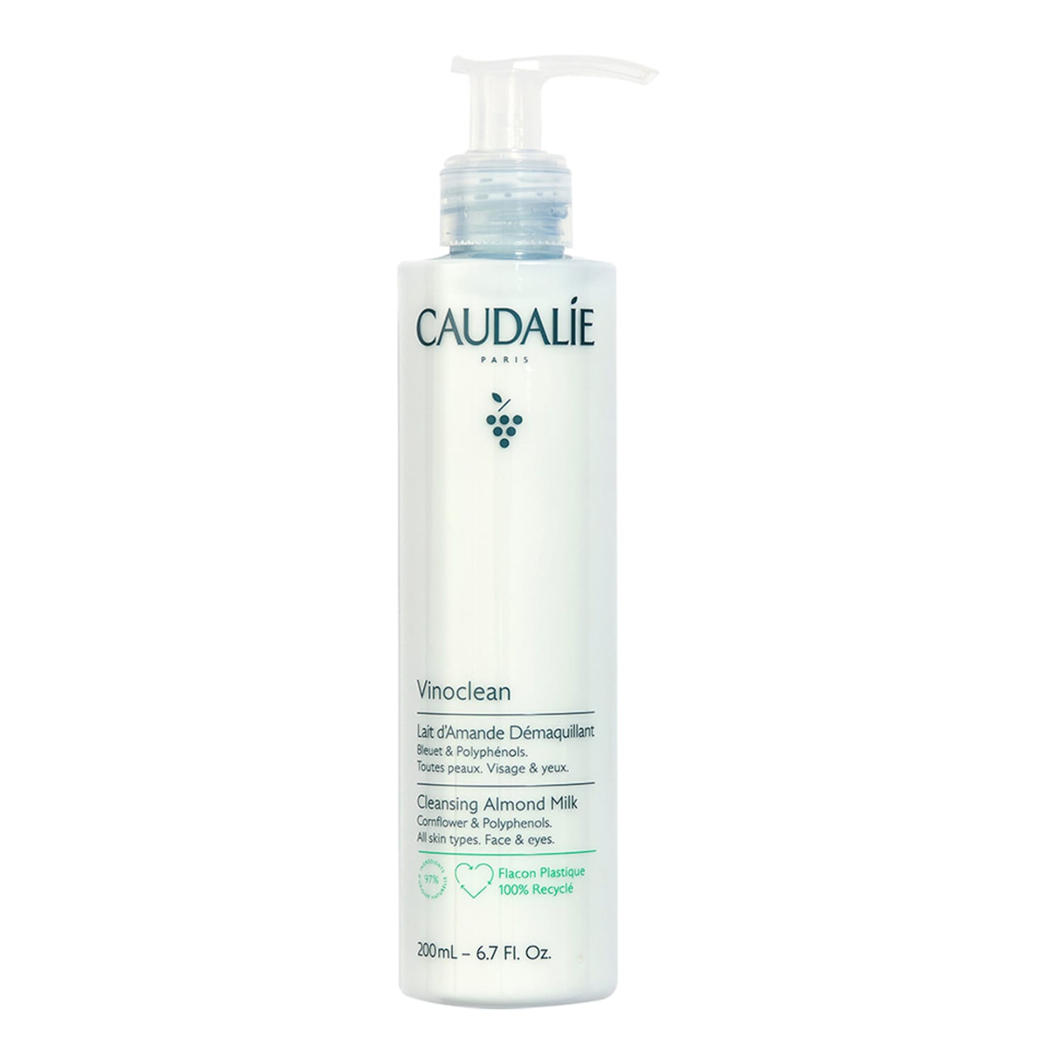 Caudalie Vinoclean Gentle Cleansing Almond Milk 200Ml