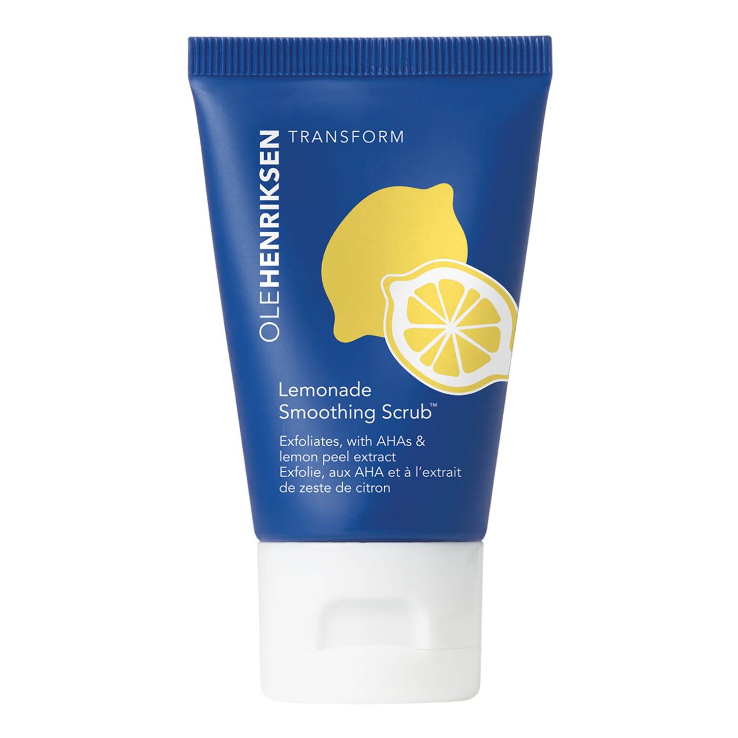 Ole Henriksen Lemonade Smoothing Scrub + Ahas & Lemon Peel Extract Facial Scrub Transform Lemonade Smoothing Scrub Botf