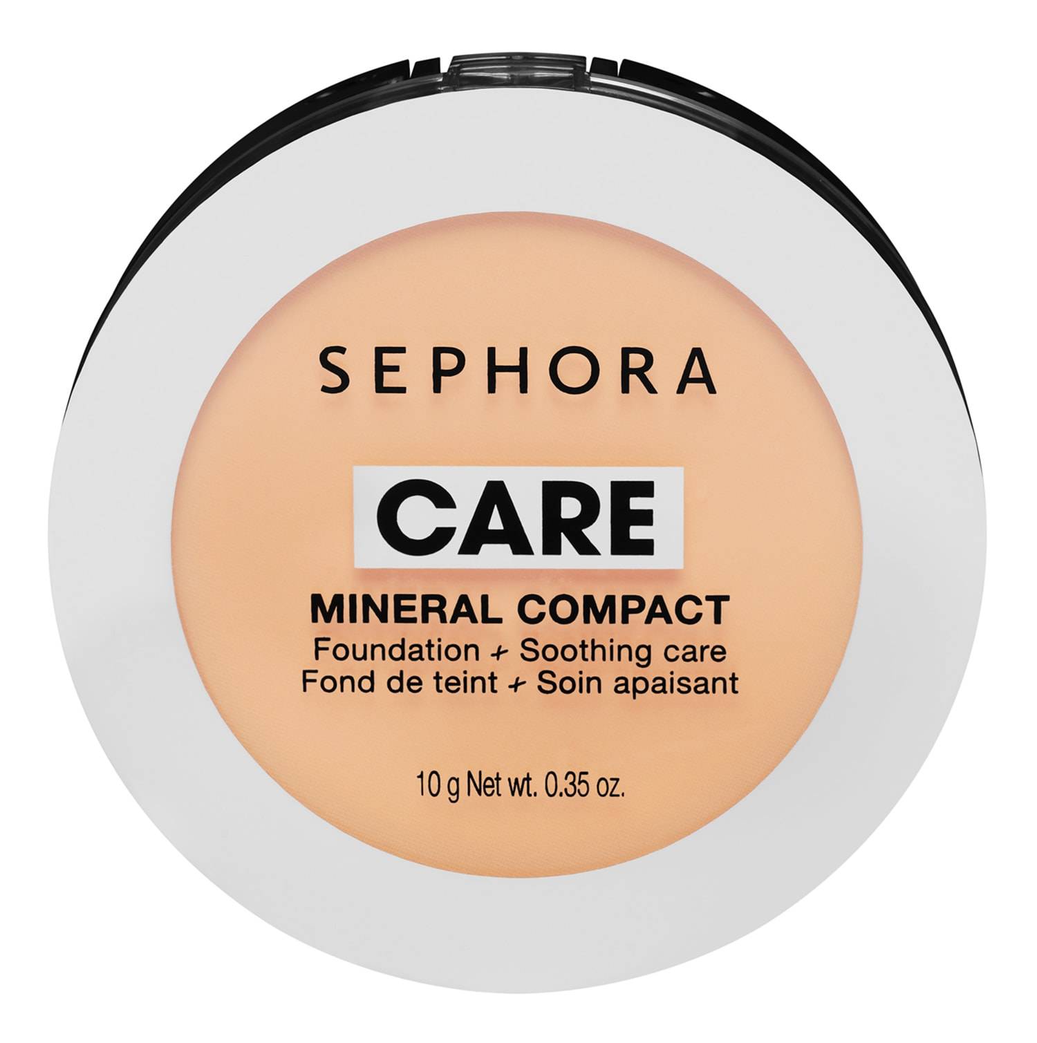 Sephora Collection Mineral Care Compact Foundation + Soothing Effect 10G 21 Petal Light (10 G) 10G