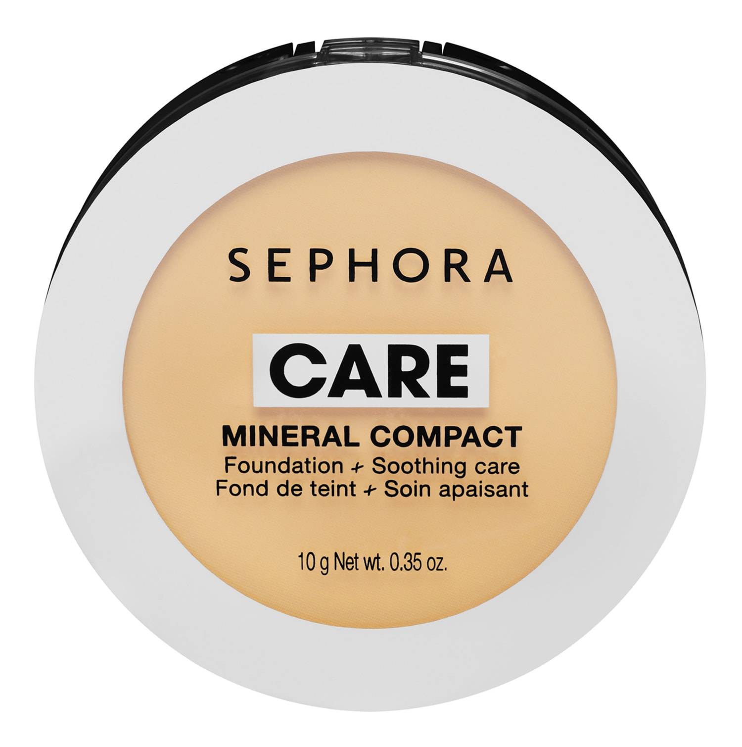 Sephora Collection Mineral Care Compact Foundation + Soothing Effect 10G 25 Beige Medium (10 G) 10G