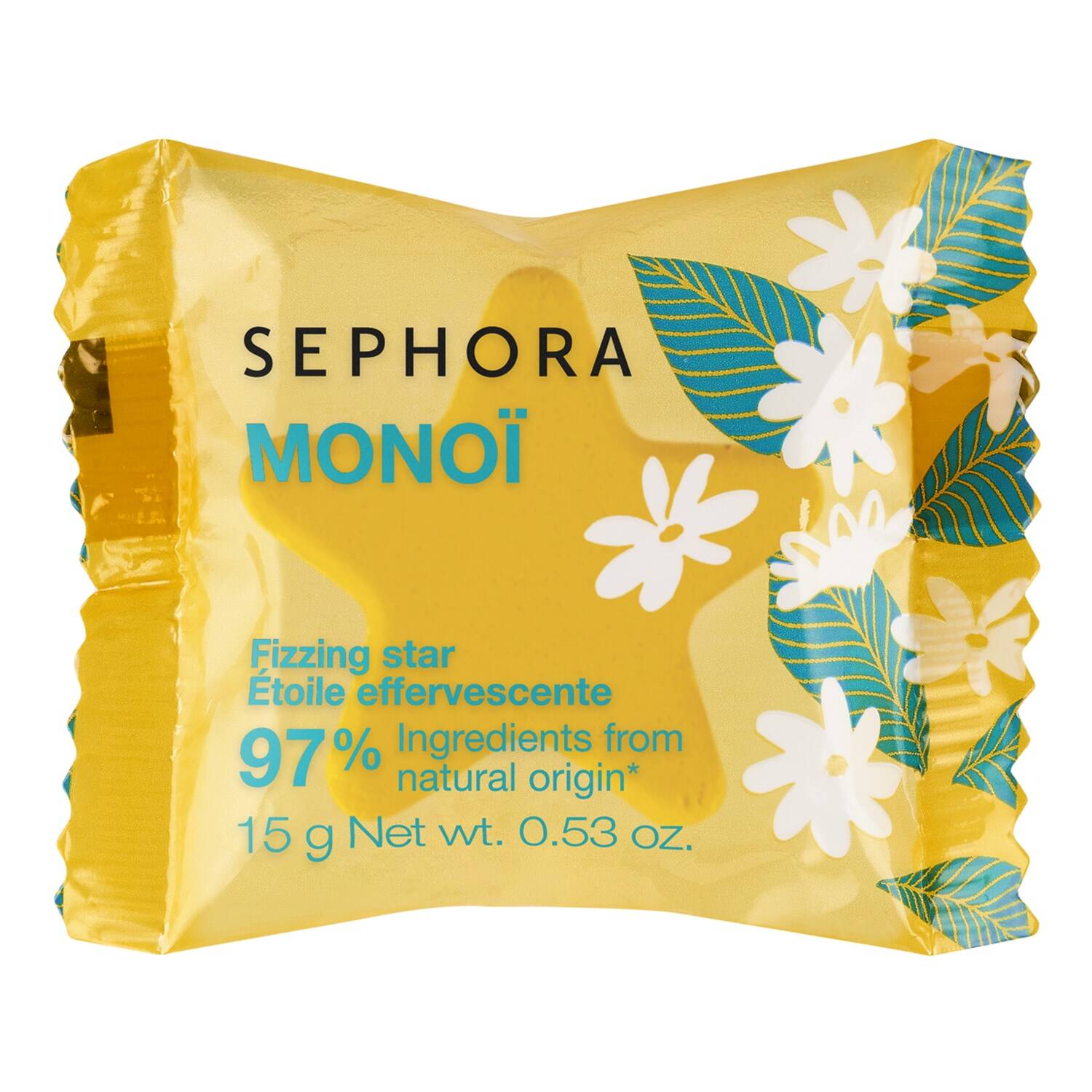 Sephora Collection Fizzing Star Bath Cube 15G Monoi