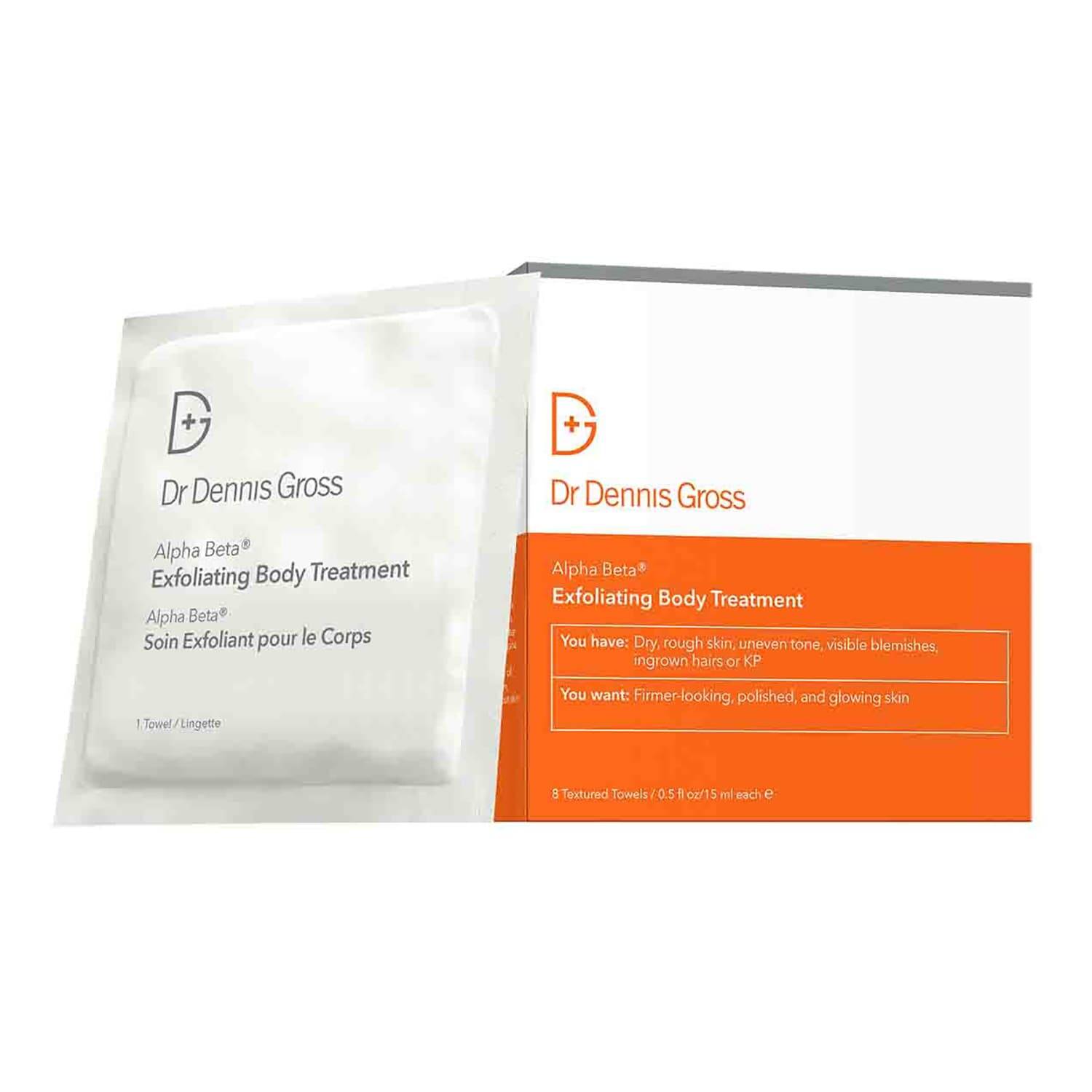 Dr Dennis Gross Skincare Alpha Beta Exfoliating Body Treatment 8 Treatments