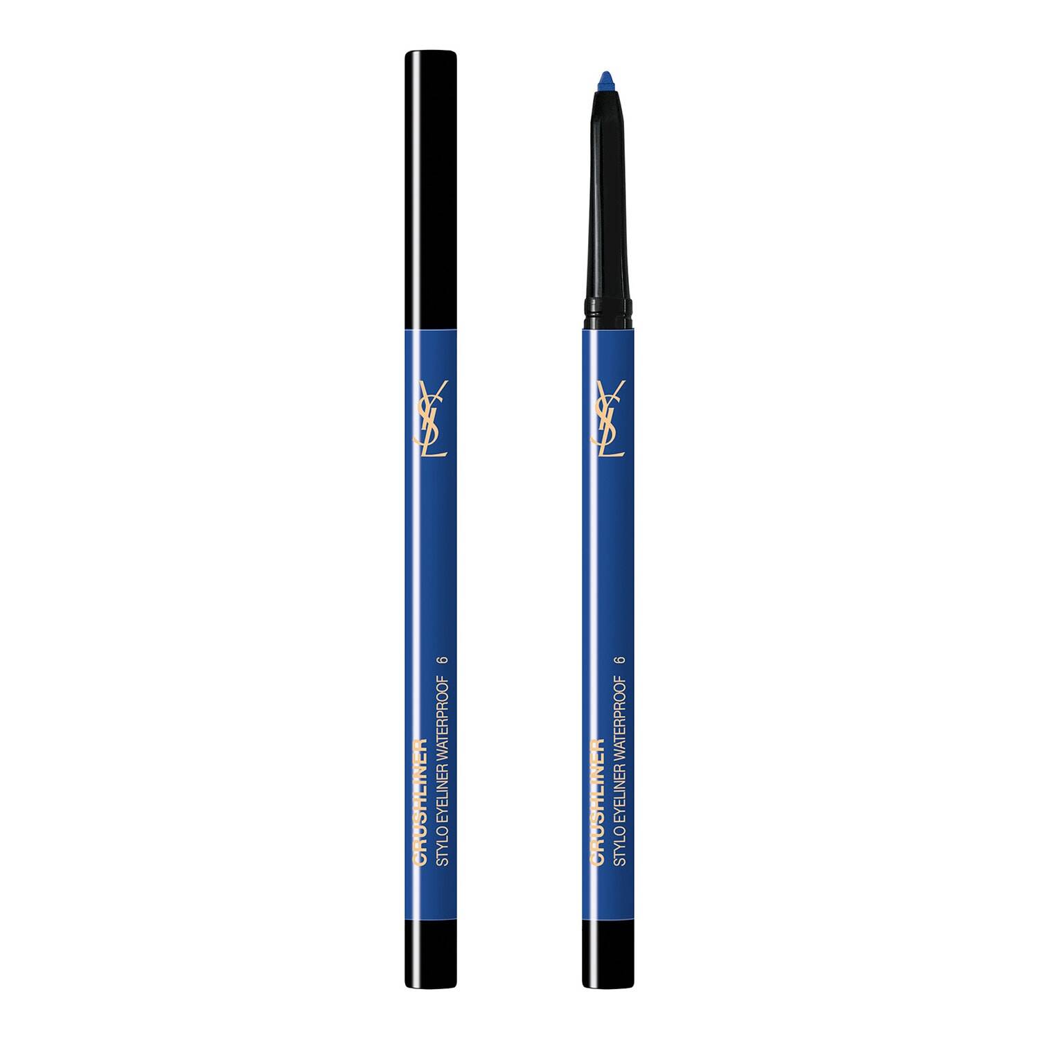 Yves Saint Laurent Crushliner Stylo Waterproof Eyeliner 06 Bleu Enigmatique - Image 5