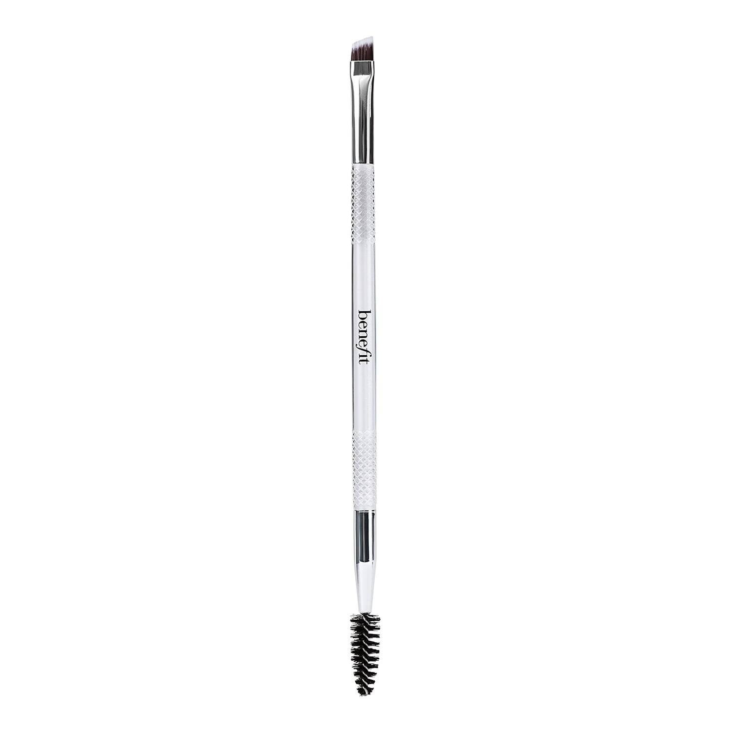 Benefit Dual-Ended Angled Eyebrow Brush - Eyebrow Brush & Blending Spoolie Dual-Ended Angled Eyebrow Brush