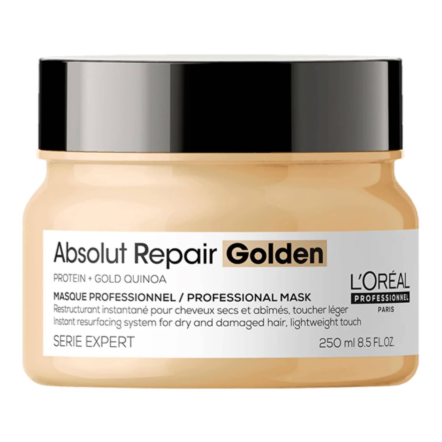L'Oréal Professionnel Serie Expert Absolut Repair Golden Lightweight Mask With Protein And Gold Quinoa 250Ml