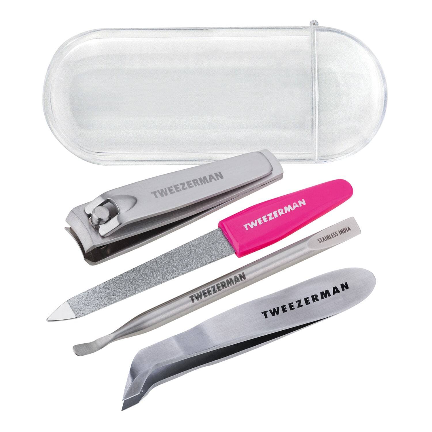 Tweezerman Mini Nail Rescue Kit Pink