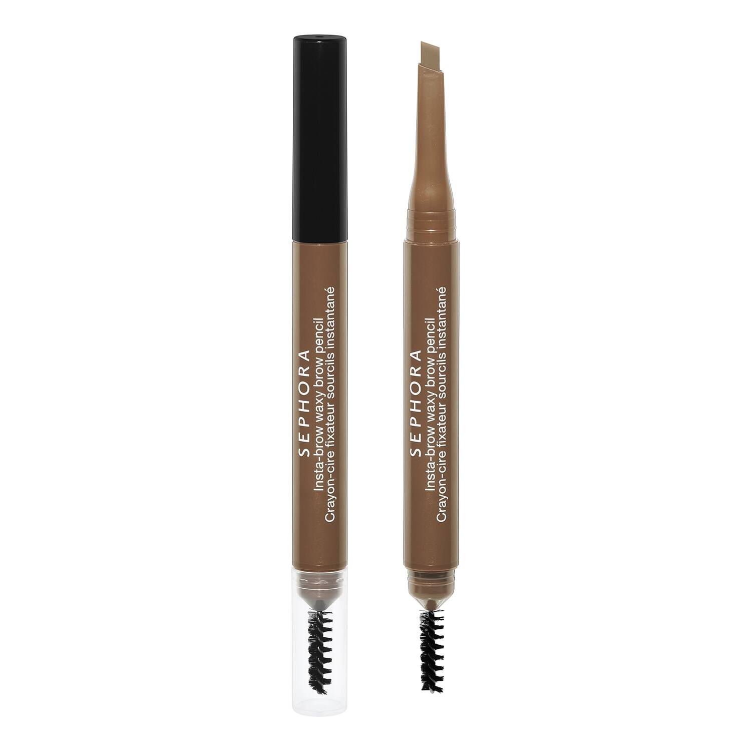 Sephora Collection Insta-Brow Waxy Brow Pencil - Brow Fixing Retractable Pencil 02 Nutmeg Brown (1 G)