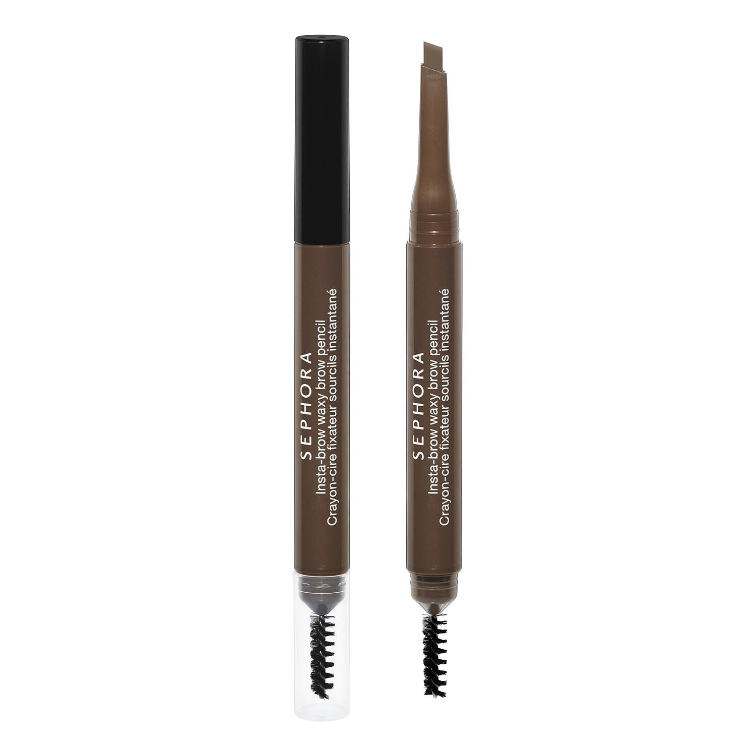Sephora Collection Insta-Brow Waxy Brow Pencil - Brow Fixing Retractable Pencil 04 Midnight Brown (1 G)