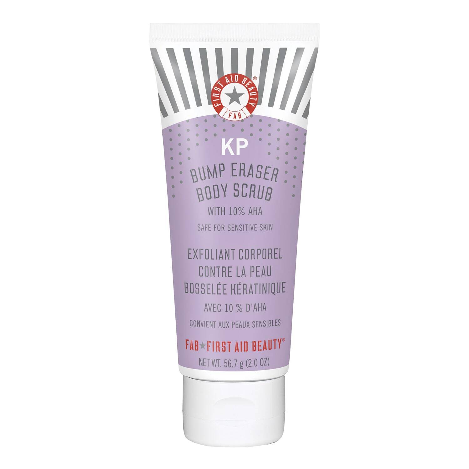 First Aid Beauty Kp Bump Eraser Body Scrub With 10% Aha - Aha Body Scrub Kp Bump Eraser Body Scrub 56.7G
