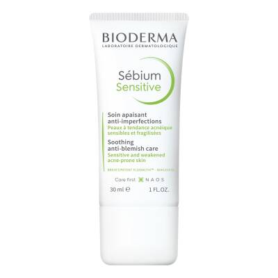 Sebium Sensitive - Blemish & acne prone skin cream treatment