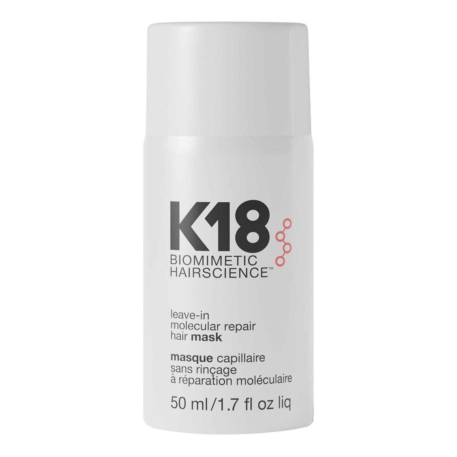 K18 Leave-in Molecular Repair Hair Mask - Treatment for Damaged Hair 50ml image