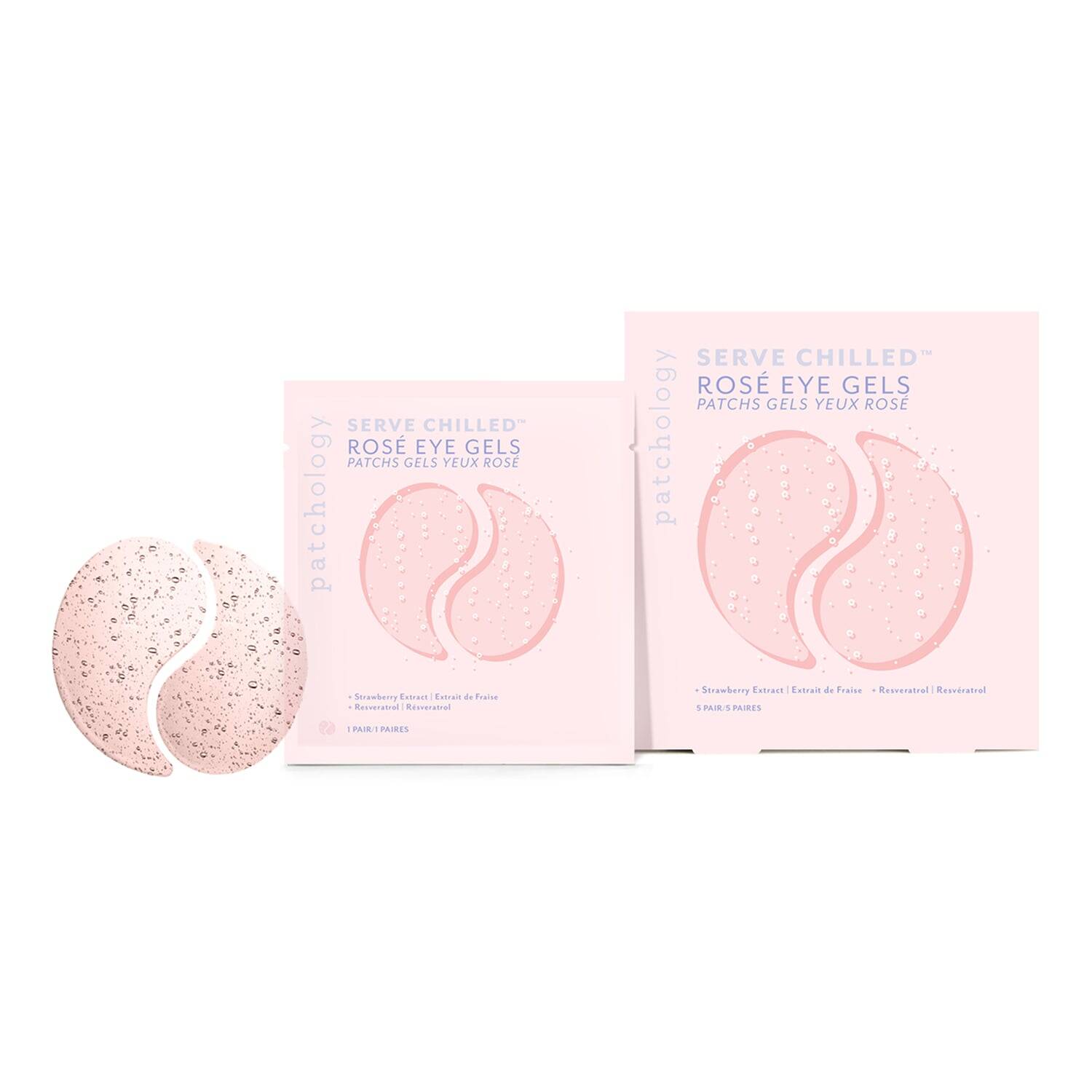 Patchology Serve Chilled - Rosé Eye Gels 75 G