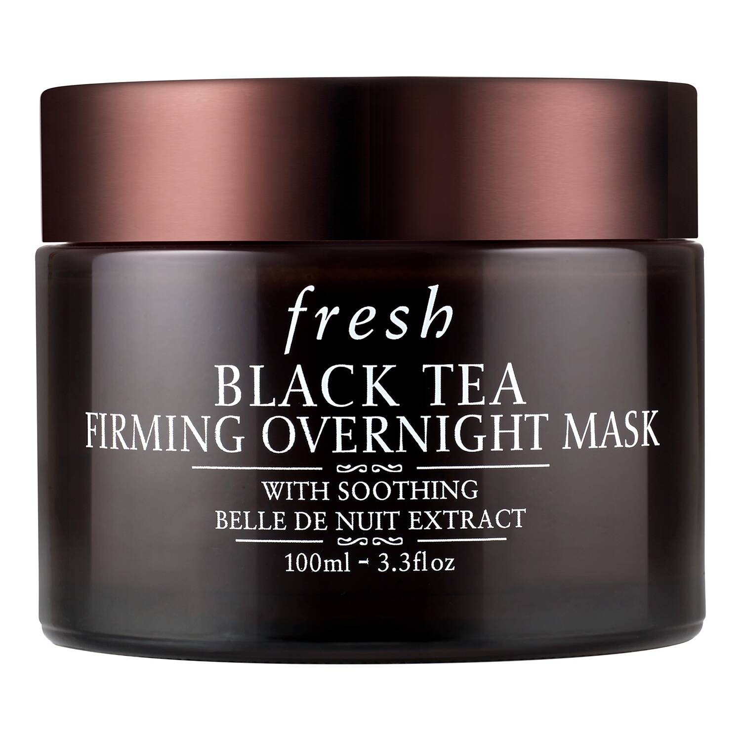 Fresh Black Tea Overnight Mask - Black Tea Moisturizing Night Mask 100Ml