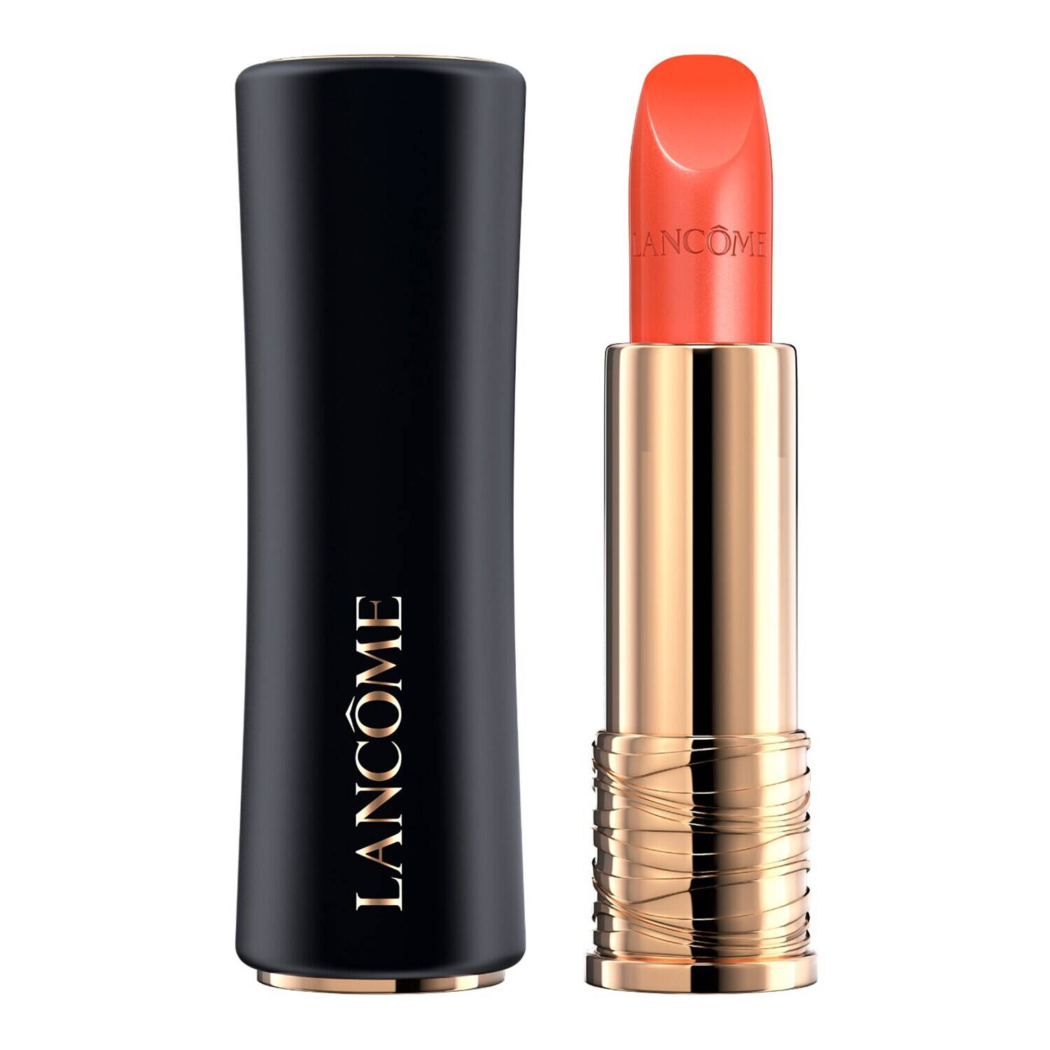 Lancome L'absolu Rouge Cream Lipstick - 66 - Orange-Confite - Cream - Image 6