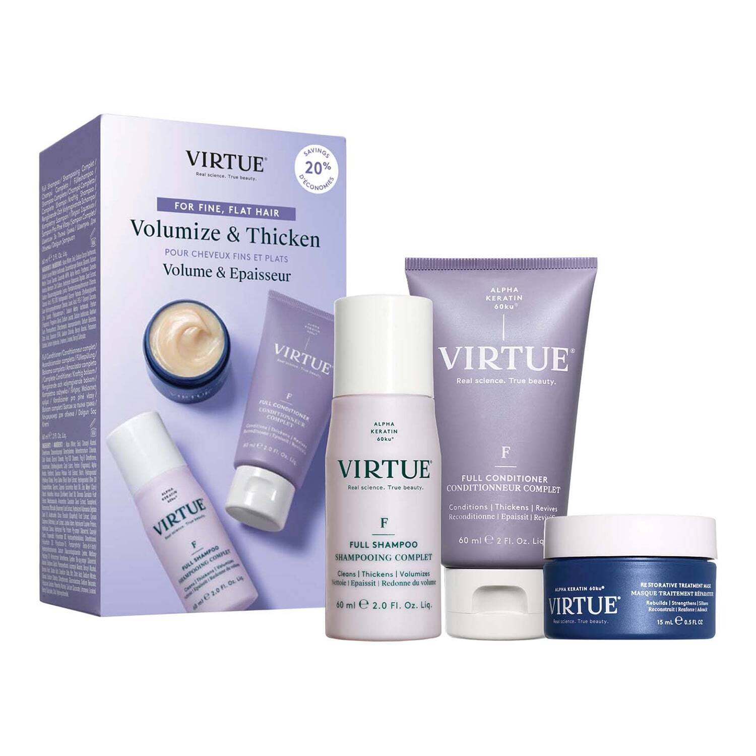 Voluminize Kit 2 x 60 ml + 15 ml
