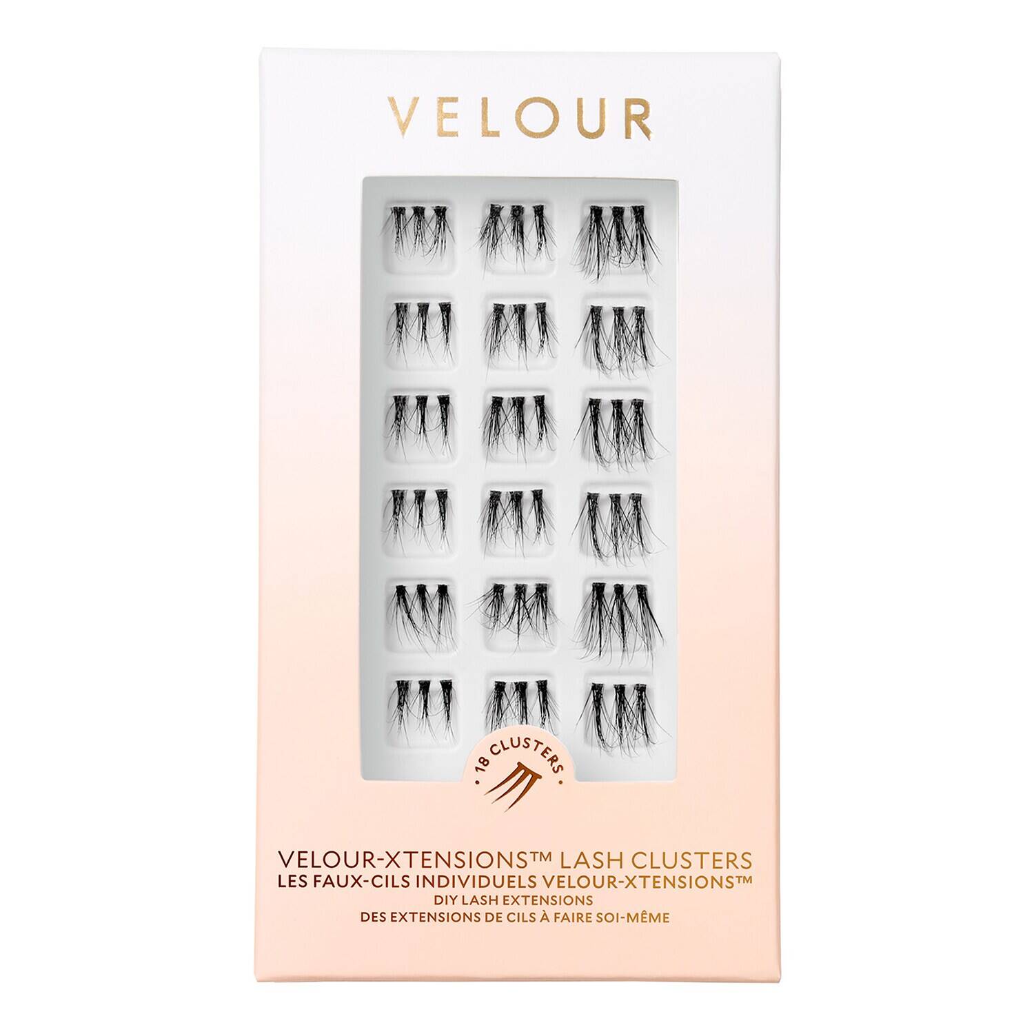 Velour Diy Lash Extension Cluster Packs - Classic Set