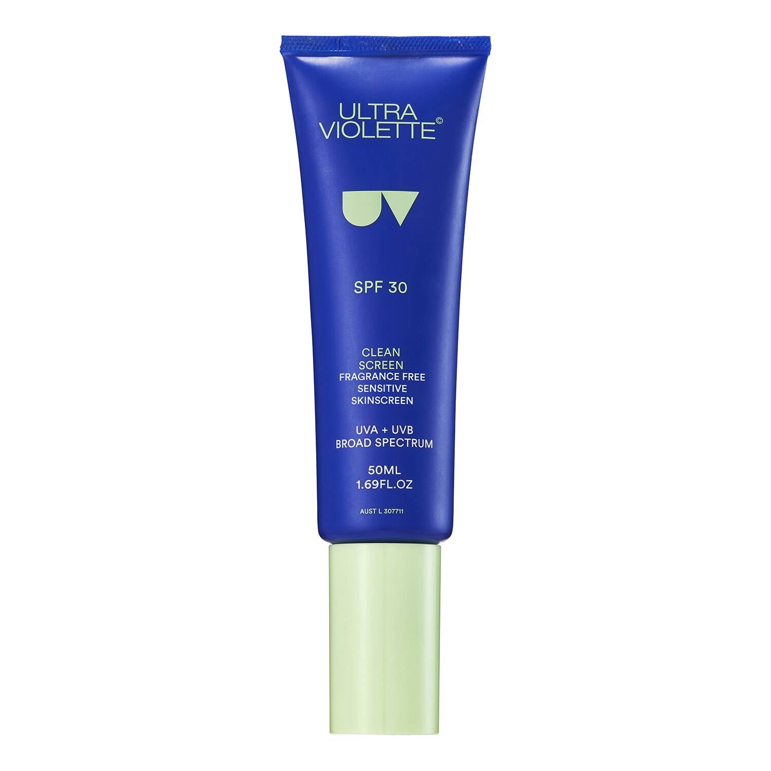 Ultra Violette Clean Screen Spf30 - Sensitive Skinscreen 50Ml