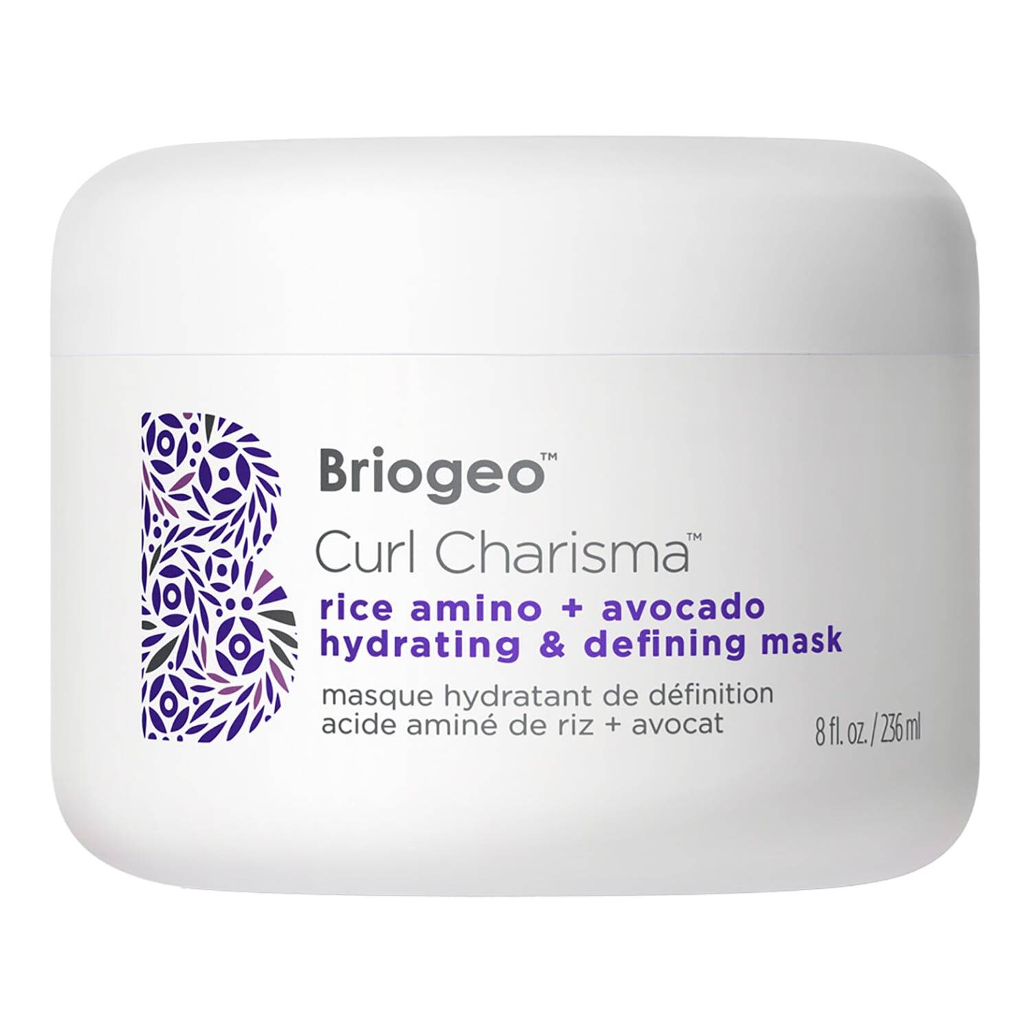 Briogeo Curl Charisma Rice Amino + Avocado Hydrating & Defining Hair Mask Cc Mask 236Ml