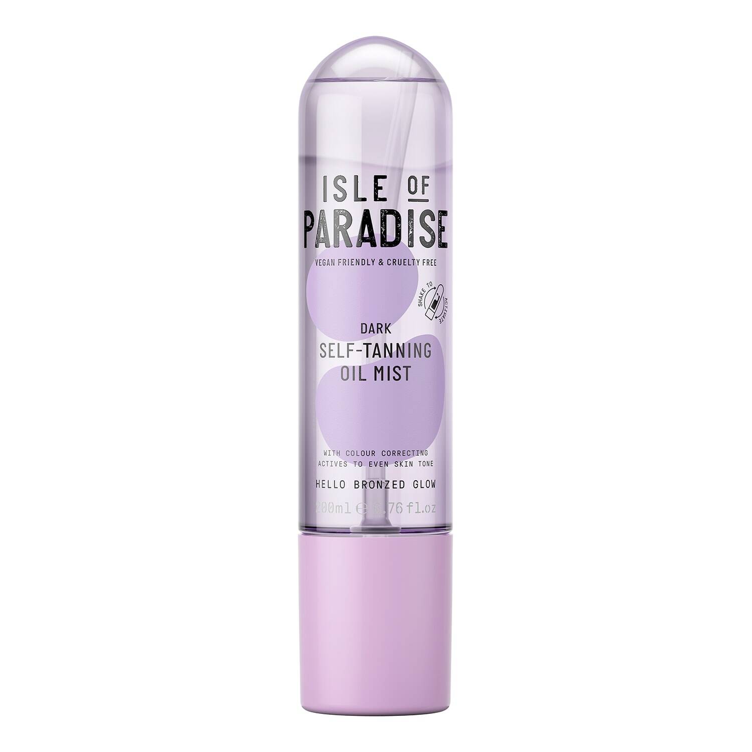 Isle Of Paradise Self-Tanning - Oil Mist Dark Self Tanning Dark Oil Mist 200Ml