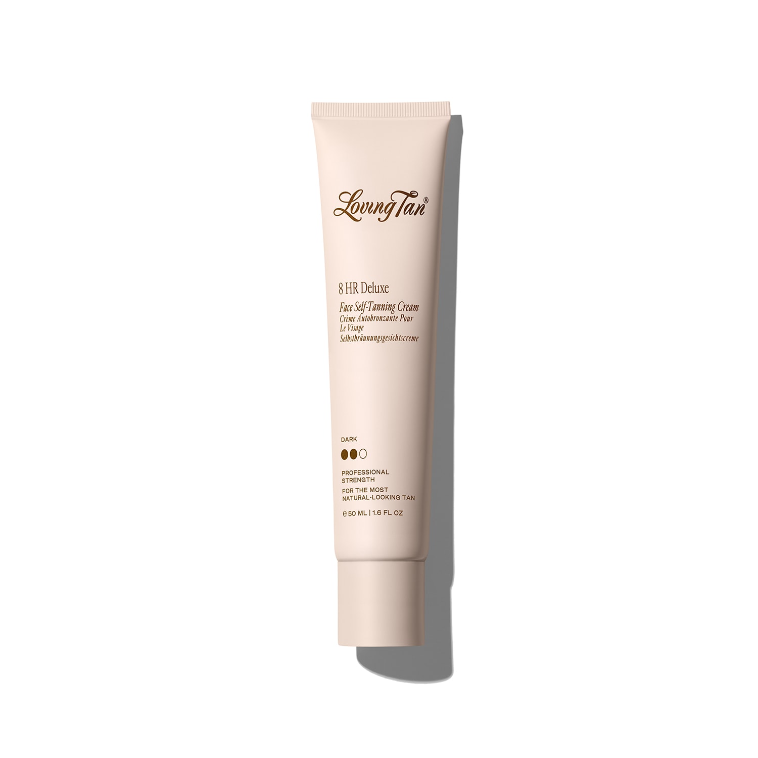 Loving Tan 8 Hr Deluxe Face Self-Tanning Cream Dark (50Ml)