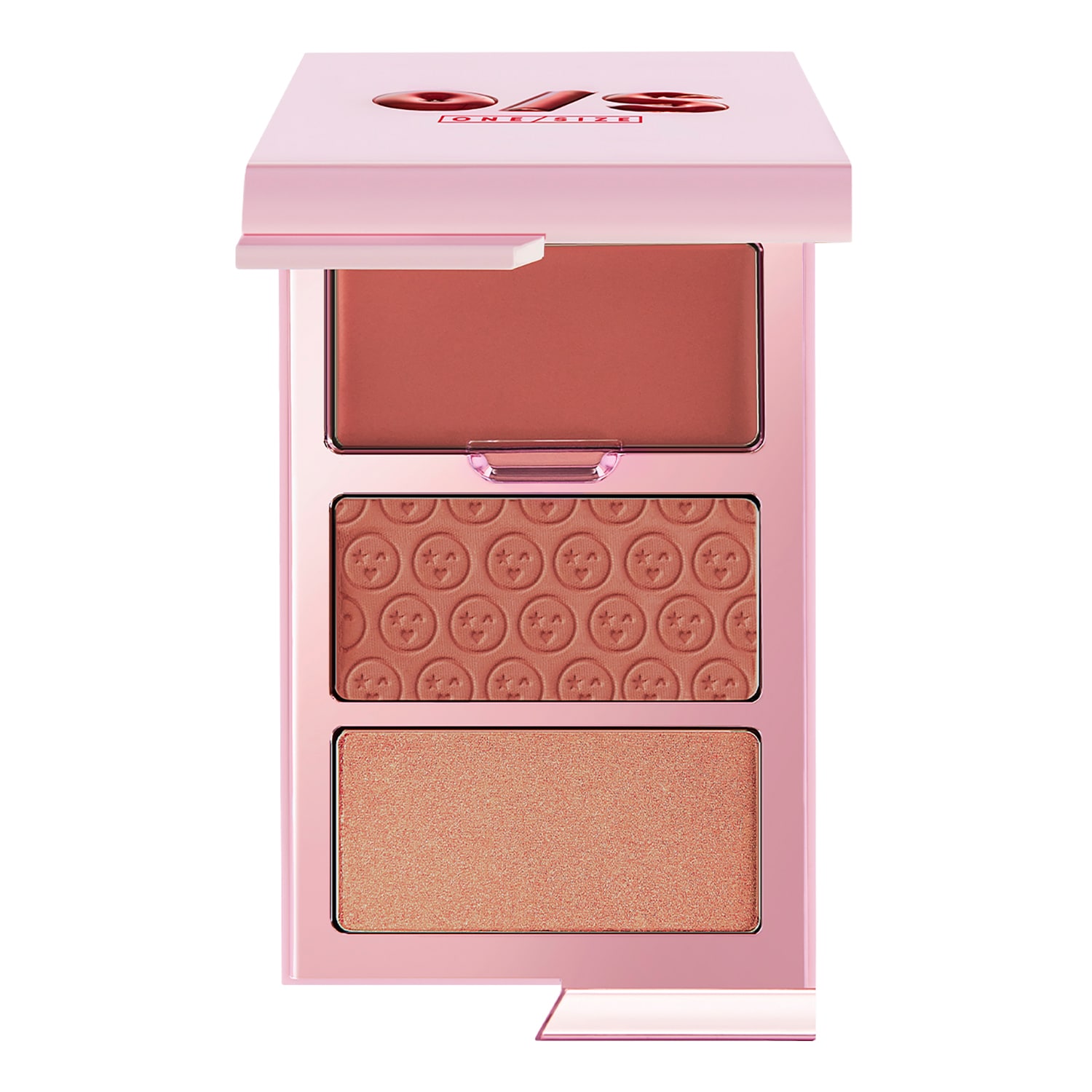 One/Size Beauty One/Size Cheek Clapper 3D Blush Trio Palette 11G Very That
