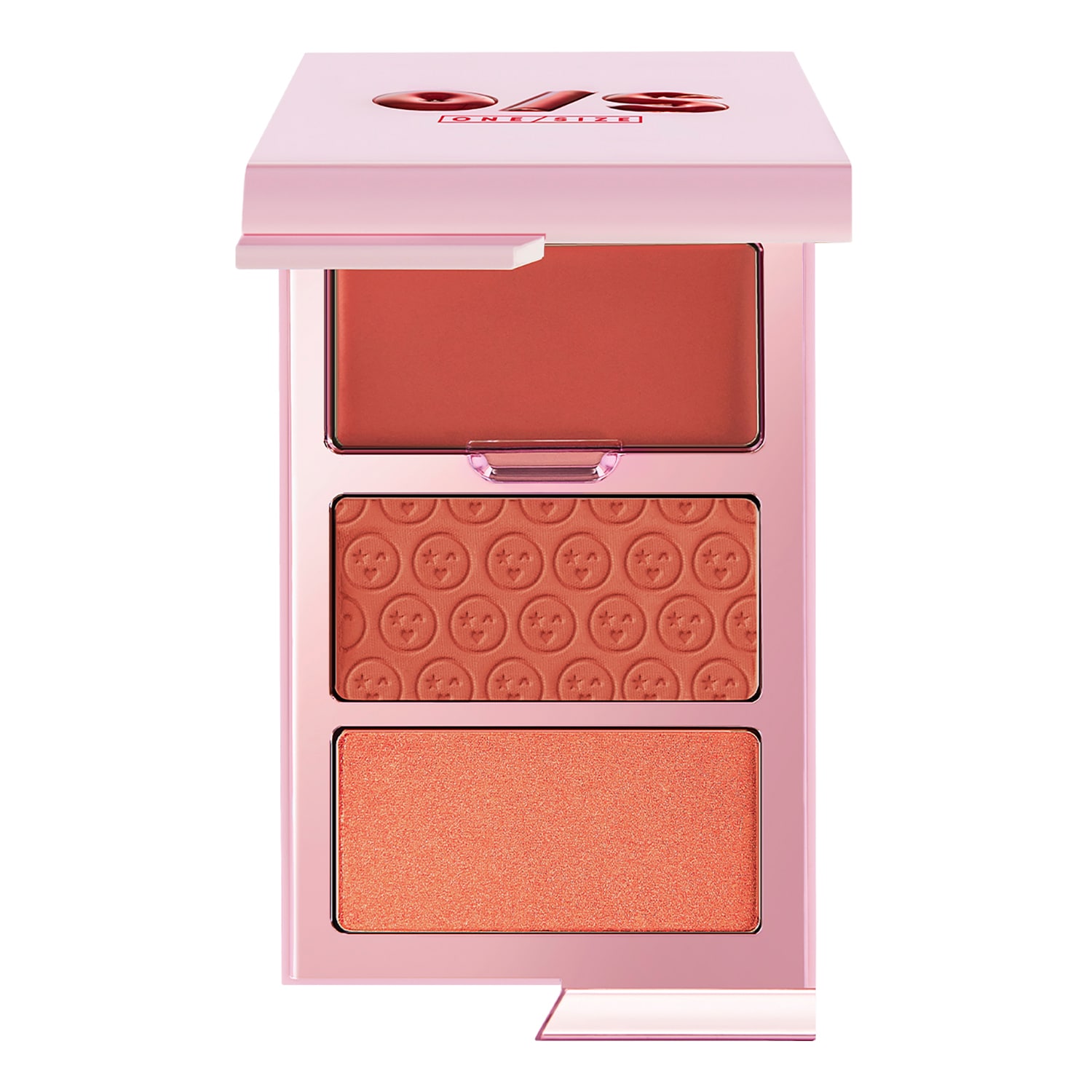 One/Size Beauty One/Size Cheek Clapper 3D Blush Trio Palette 11G Freaky Peach