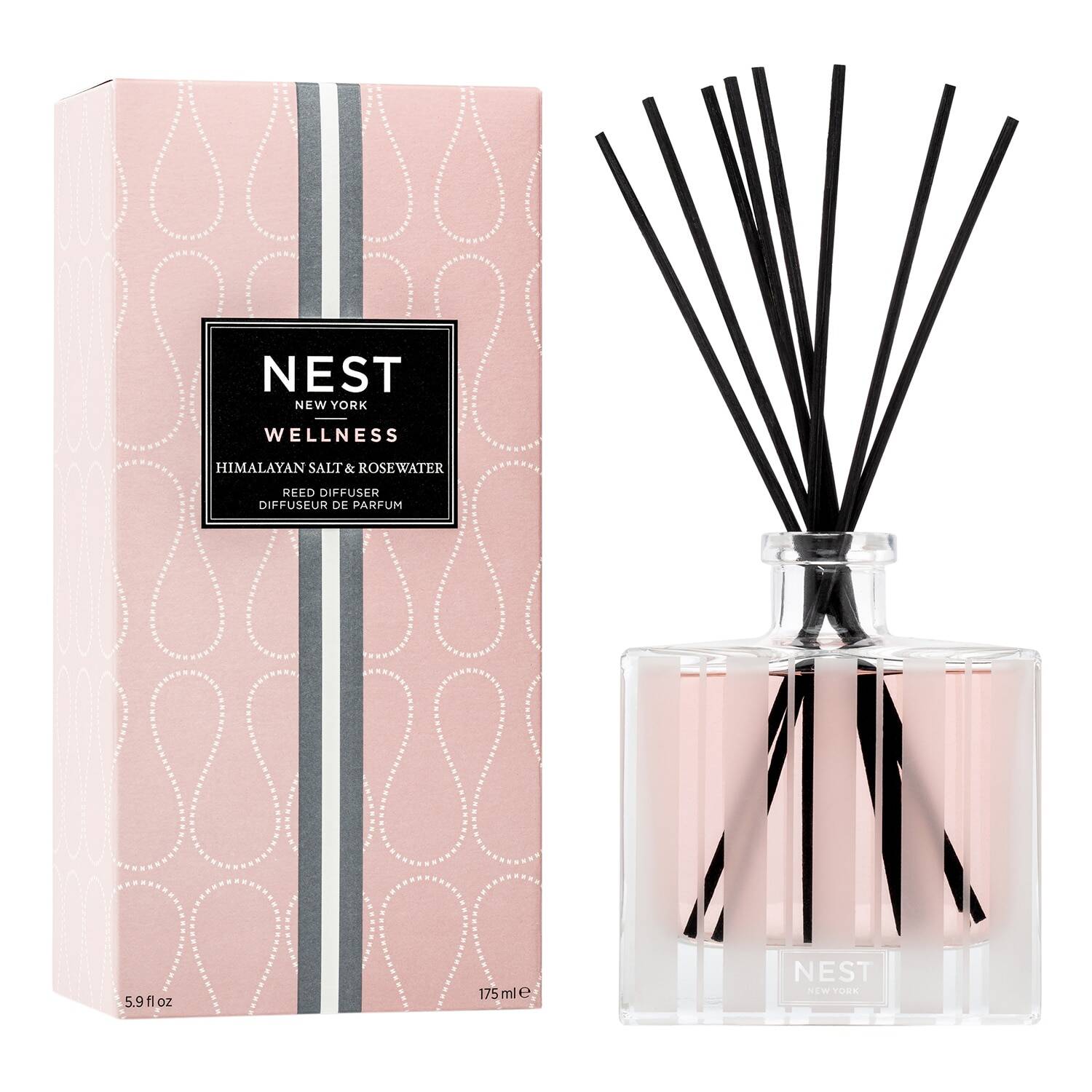 Nest New York Himalayan Salt & Rosewater Reed Diffuser 175Ml