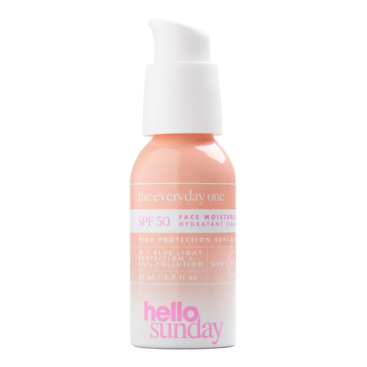 Hello Sunday The Everyday One Spf50 Face Moisturiser 50Ml