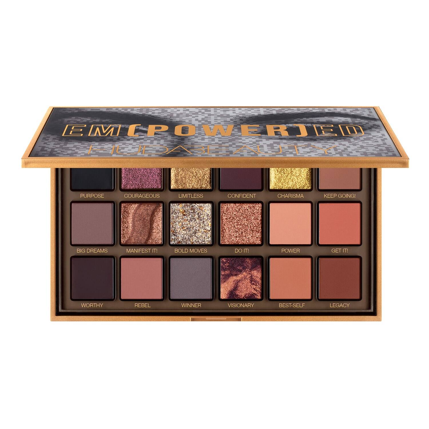 Huda Beauty Empowered Eyeshadow Palette 16,8 G - Image 3