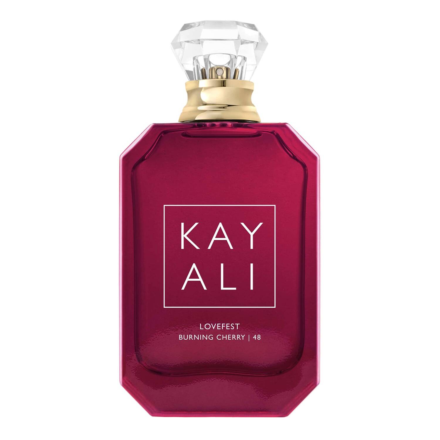 HUDA BEAUTY Kayali Lovefest Burning Cherry | 48- 50ml EDP- LIVE DISPATCH-BNIB - Image 2