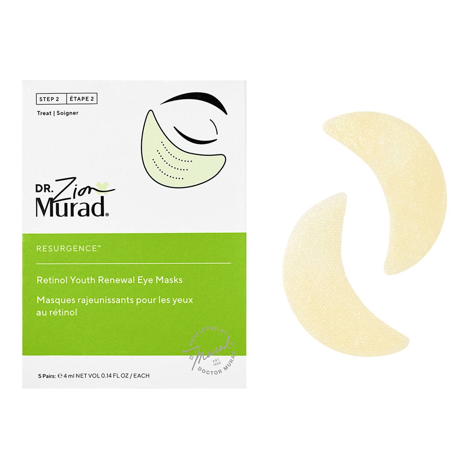 Murad Retinol Youth Renewal Eye Mask 5Each