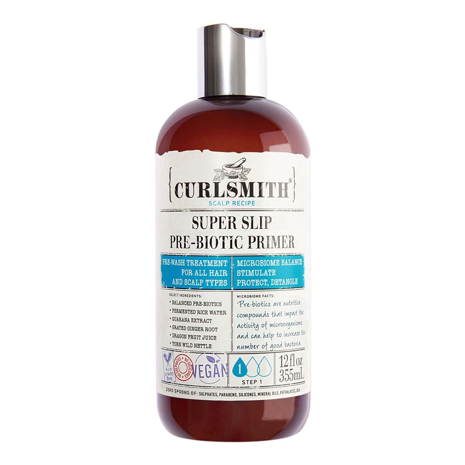 Curlsmith Scalp Super Slip Pre-Biotic Primer 355Ml