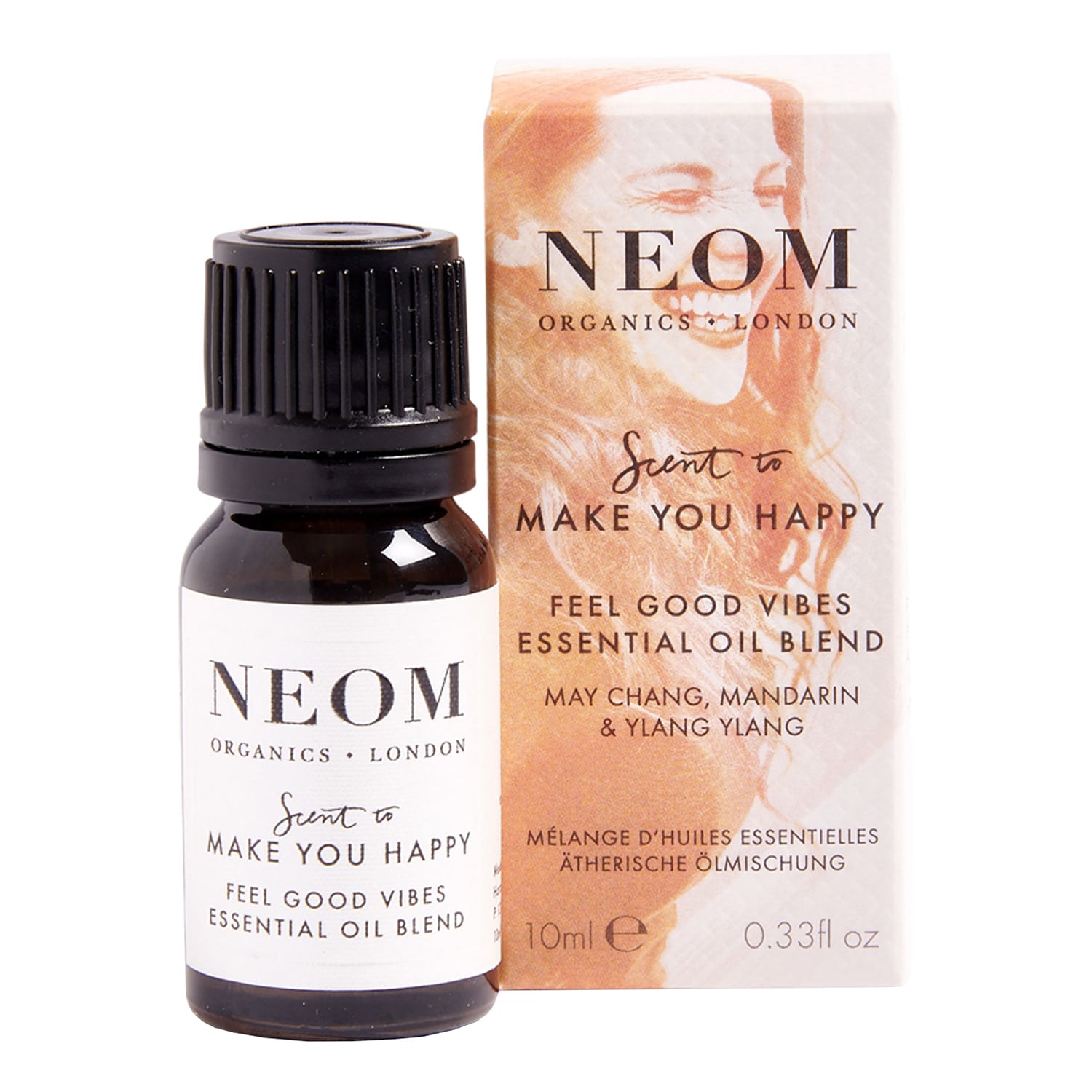 Neom Wellbeing Feel Good Vibes Essential Oil Blend 10Ml