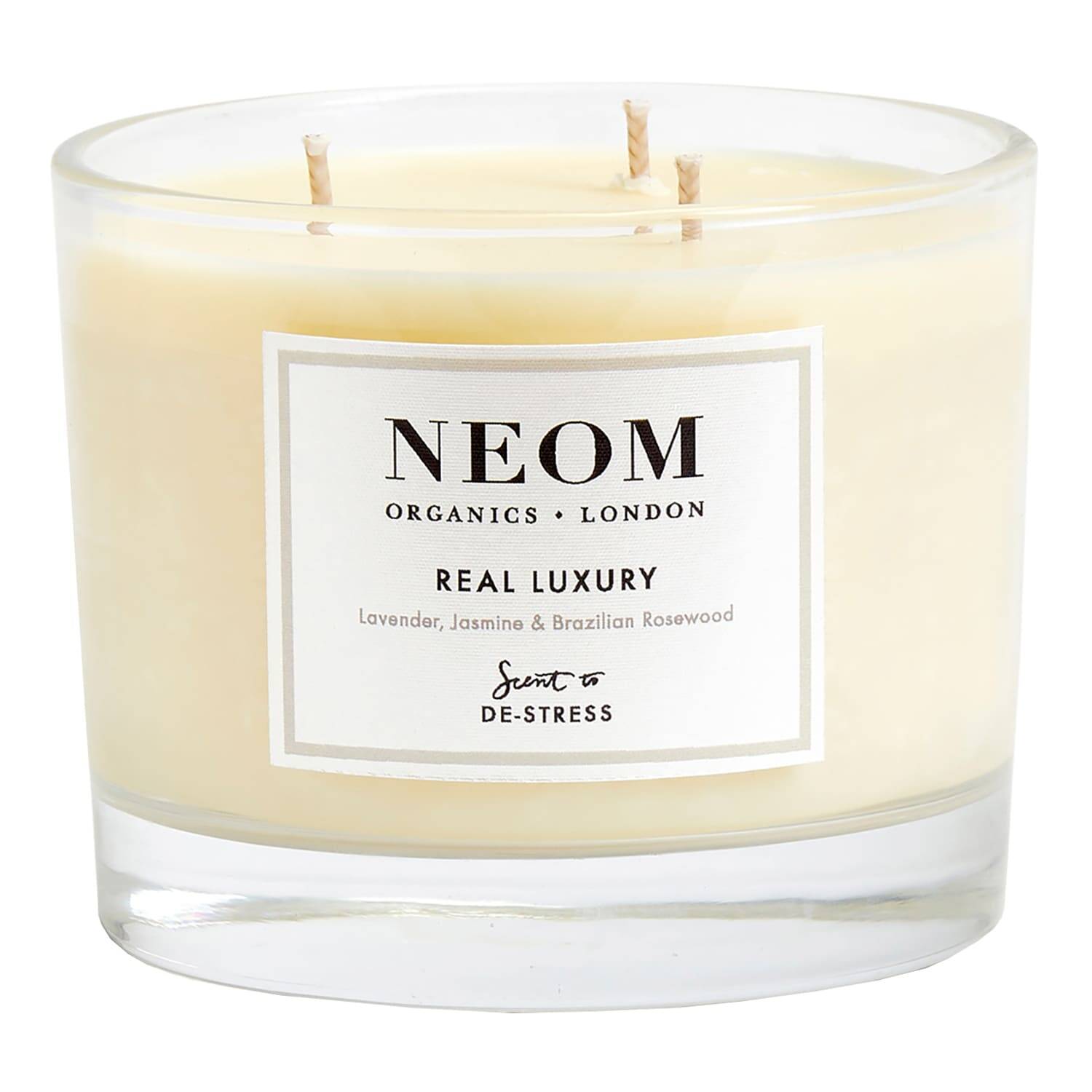 Neom Wellbeing Real Luxury Scented Candle 3 Wicks 420G