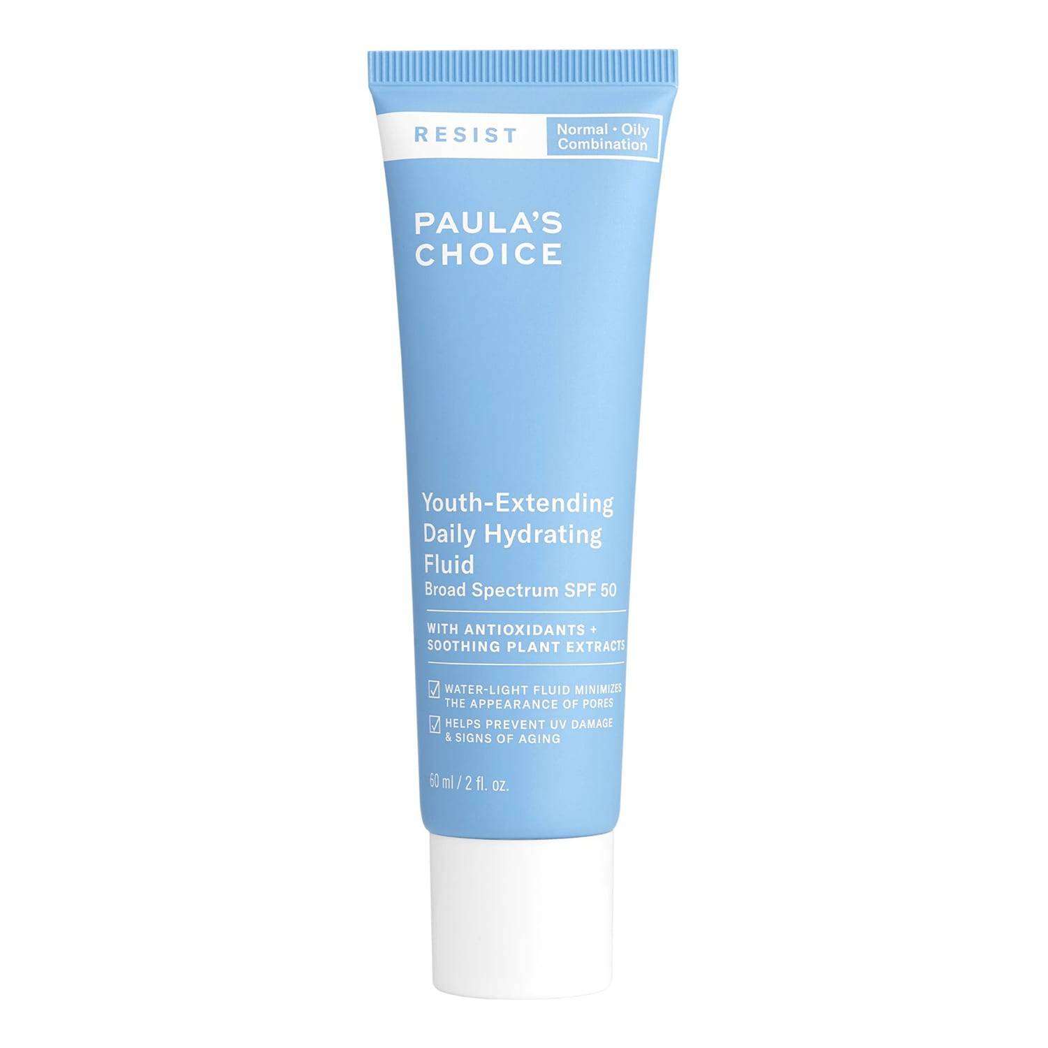 Paula's Choice Resist Youth-Extending Daily Hydrating Fluid Spf50 60Ml