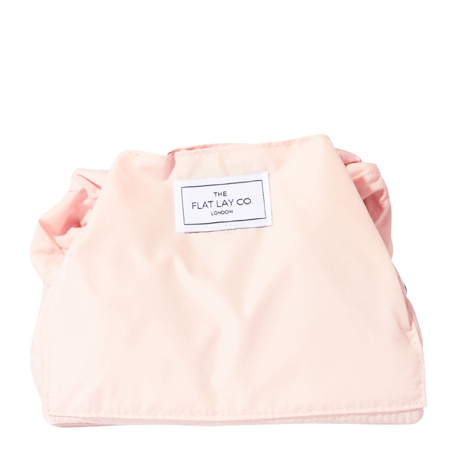 The Flat Lay Co. Open Flat Makeup Bag In Blush Pink 1Each