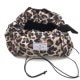 Open Flat Makeup Bag in Leopard Print